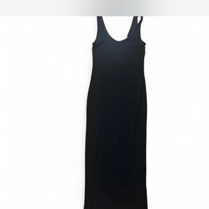 H&M Black Sleeveless Maxi Dress